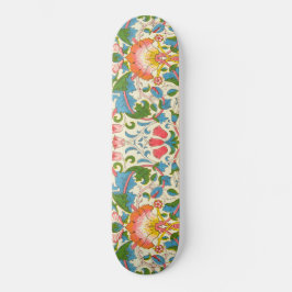 Skate Lodden Rosa (por William Morris)