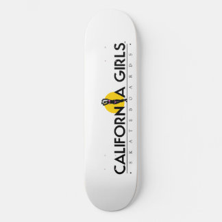 Skate Logotipo de skateboards para garotas da Califórnia