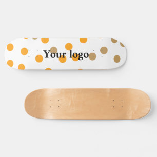 Skate Logotipo personalizado simples e elegante aqui na