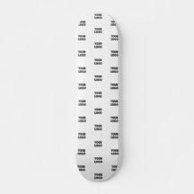 Logotipo simples de repetição | Branco