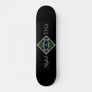 Skate Logotipo Tyle Estilizado