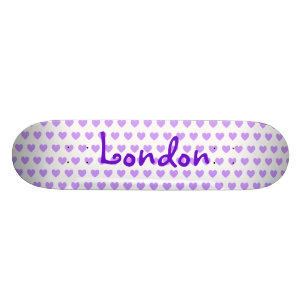 Skate Londres no roxo