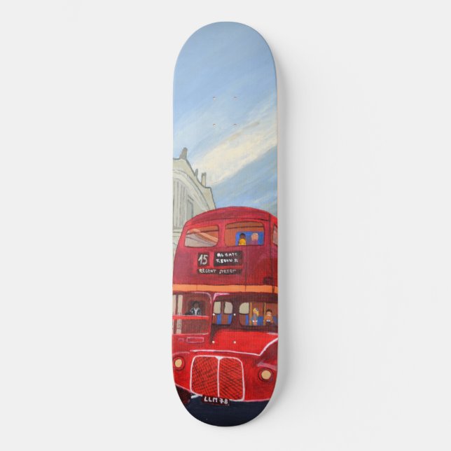 Skate Londres Red Bus (Frente)