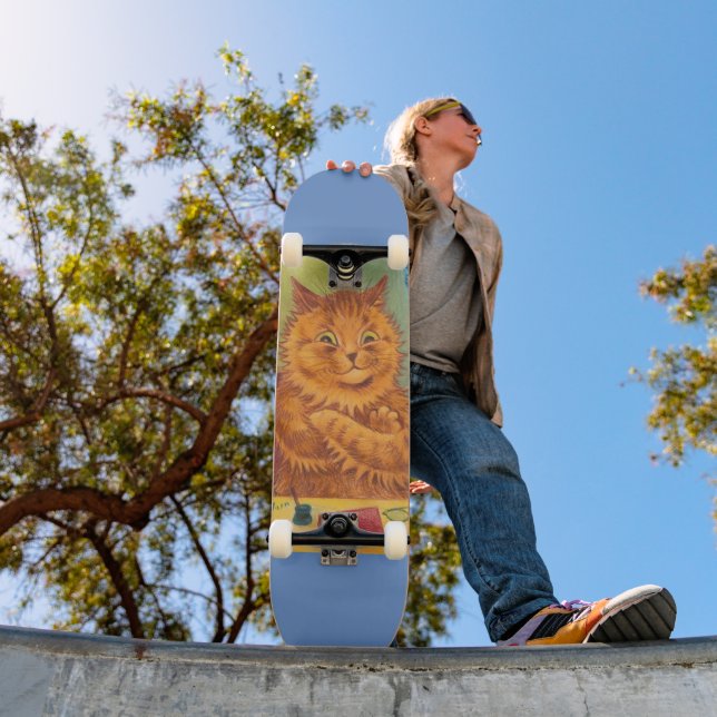 SKATE LOUIS WAIN GINGER CAT ART (Ao ar livre 1)