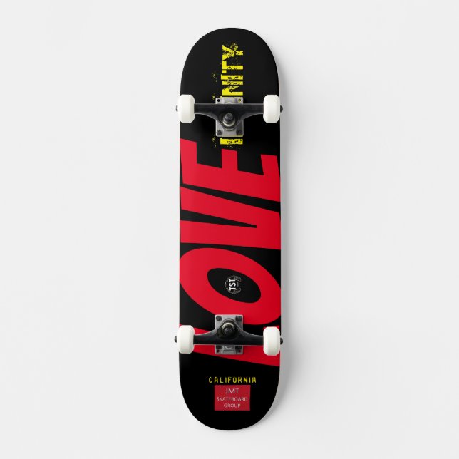 SKATE LOVE INFINITY SKATEBOARDS/ JMT  EUA  SKATEBOARDS (Frente)