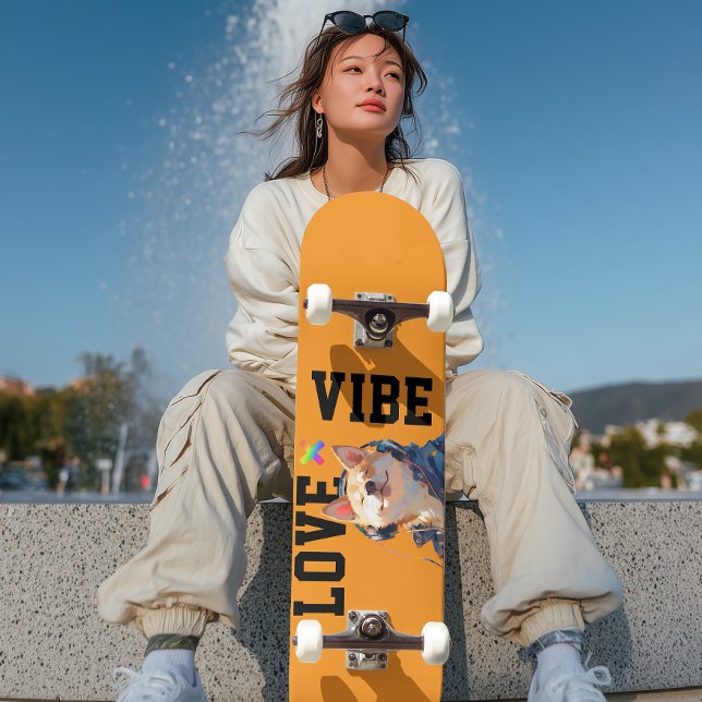 Skate LOVE × SHIBA - Custom (Criador carregado)