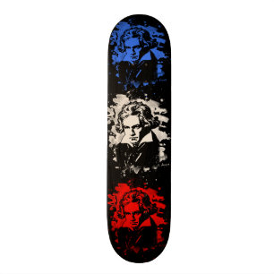 Skate Ludwig Van Beethoven custo - bleached