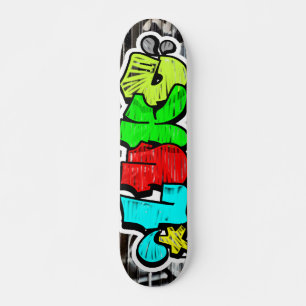Skate Luke Grafite Personalizado Quadro Legal Personaliz