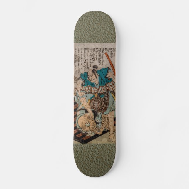 Skate Luta do samurai Cyclops (Frente)