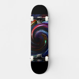 Skate Luzes Elétricas Rodopiam Skateboard-Design 1