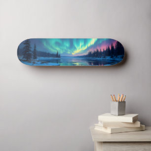 Skate Luzes nortes Aurora Borealis