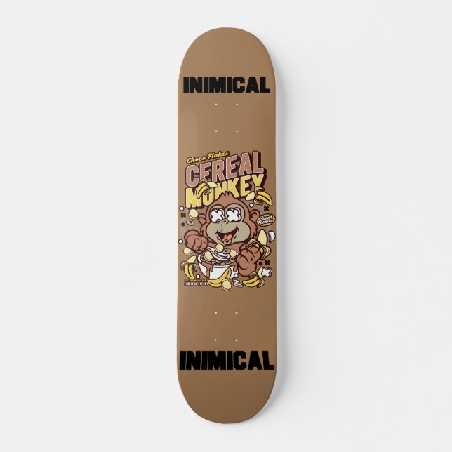 Skate Macaco-Cereal Inimical (Frente)