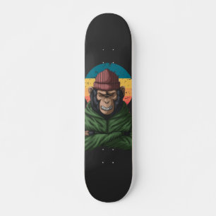 Skate Macaco Zangado Verde
