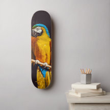 Macaw Bonito de Vida Selvagem de Aves Amarelas