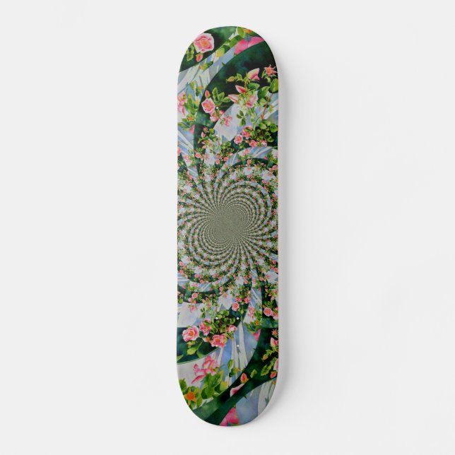 Skate Mackinac Rosa mandala (Frente)
