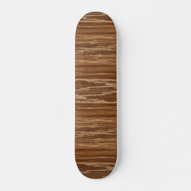 Skate Madeira de bambu 01 (Frente)