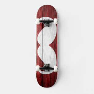 Skate Madeira do vintage do bigode