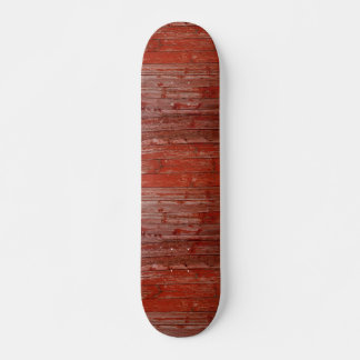 Skate Madeira vermelha velha