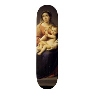 Skate Madonna e criança - Virgem Maria - Murillo
