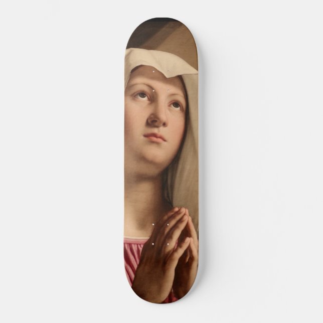 Skate Madonna Praying (Virgem Maria) (Arte Cristã) (Frente)