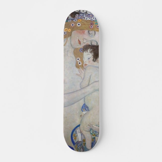 Skate Mãe e Criança de Gustav Klimt (Frente)