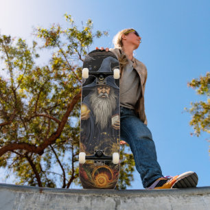 Skate Mágico Feiticeiro Gótico