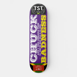 Skate MALDade DE CHUCK. 1 DE AGO DE 1834. J8 1/4" Deck d