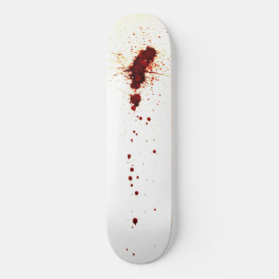 Skate Mancha de Sangue na Parede