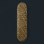 Skate Manchas de Leopardo Padrão de Onça Dourada<br><div class="desc">Este design pode ser personalizado escolhendo a opção personalizar para adicionar texto ou fazer outras alterações.</div>