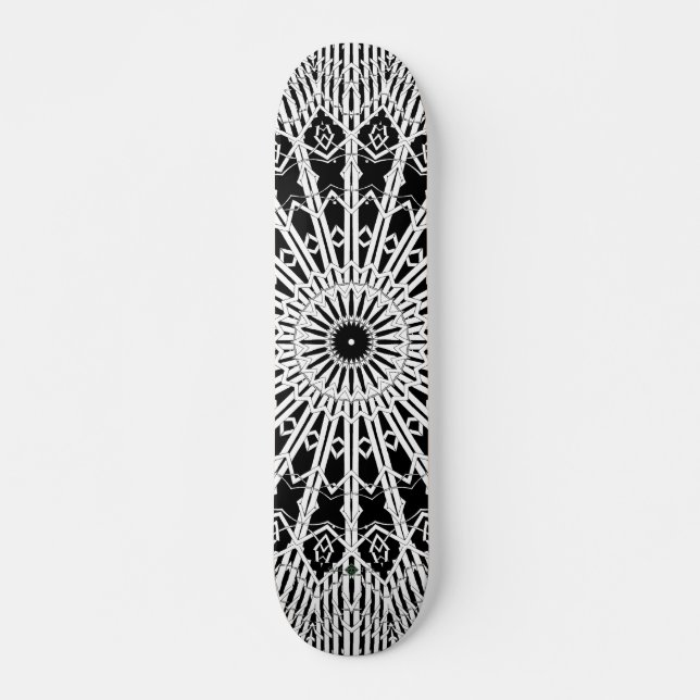 Skate Mandala Espelho (Frente)