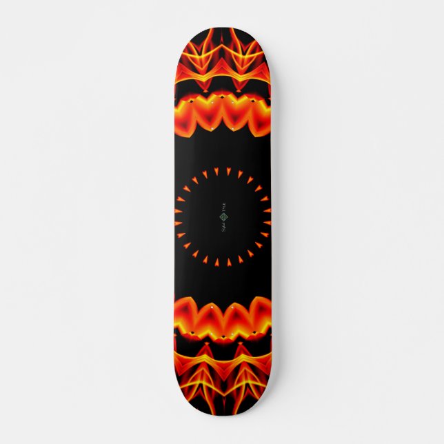 Skate Mandala Fireburst (Frente)