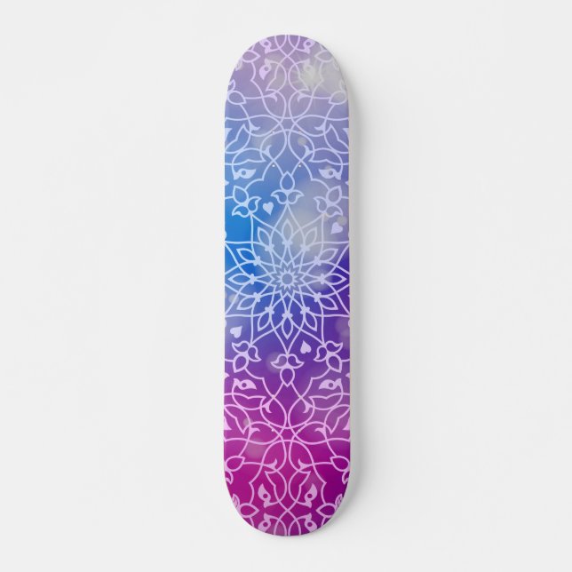 Skate Mandala Inspiração 9 (Frente)