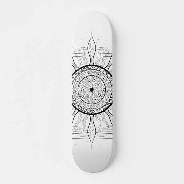 Skate Mandala Solar 1 (Frente)