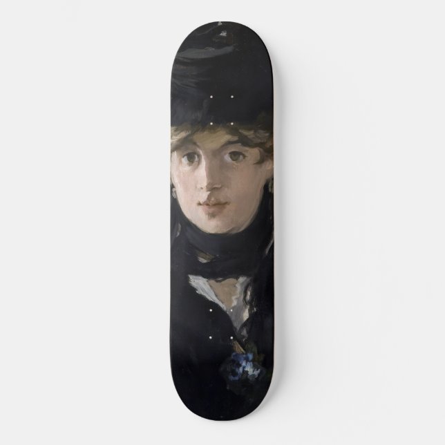 Skate Manet - Berthe Morisot com um buquê de violetas (Frente)