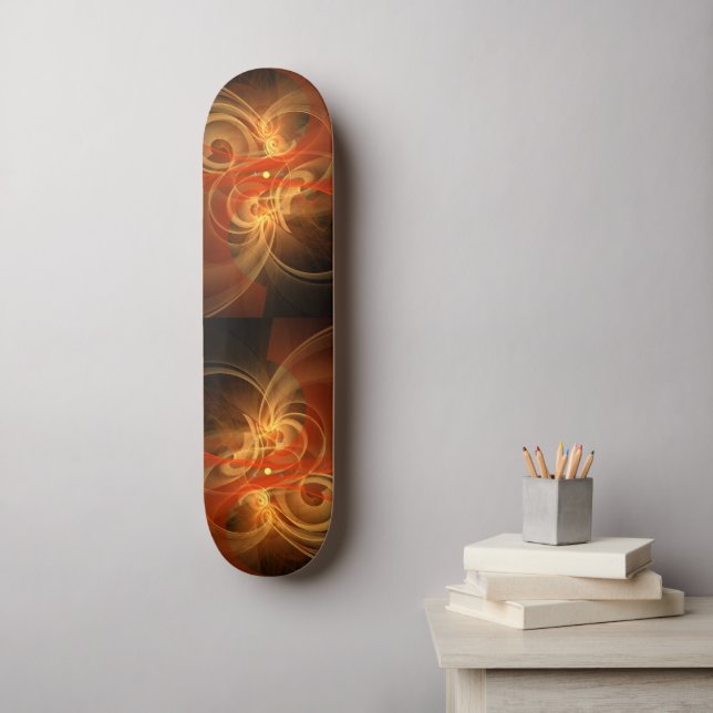 Skate Manhã Tabuleiro de Arte Mágica Abstrato (Arte de parede)
