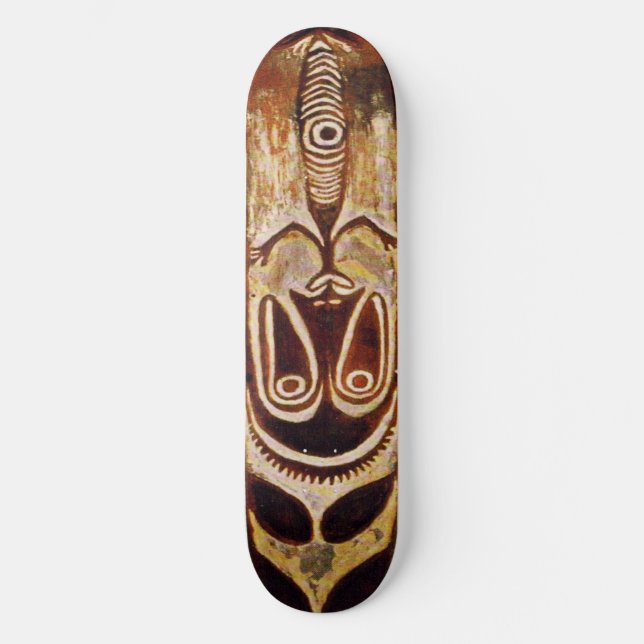 Skate Maori Escudo Tribal (Frente)
