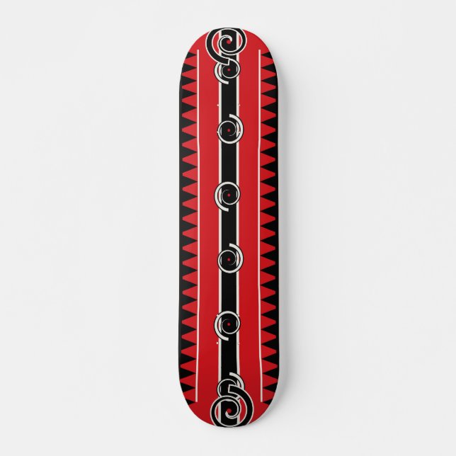 Skate Maori Shark Tooth Tribal (Frente)