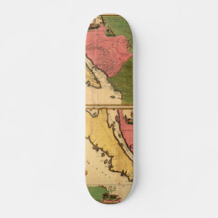 Skate Mapa 1720 - La California ou Nouvelle Caroline