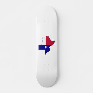 Skate Mapa da bandeira de Texas