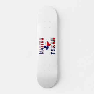 Skate Mapa da Bandeira Texana Nativa