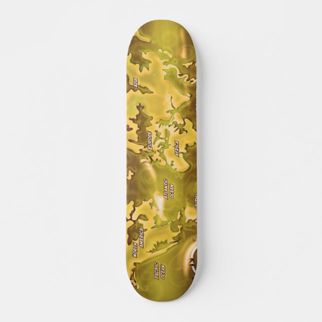 Skate Mapa da Terra Inundada (Frente)