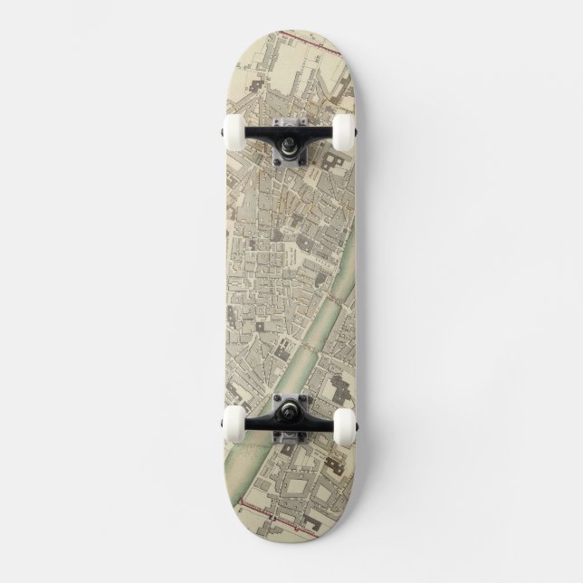 Skate Mapa das Vintagens de Florença (1835) (Frente)