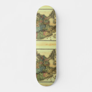 Skate Mapa de Thunot Duvotenay de 1848: Etats-Unis & Mex