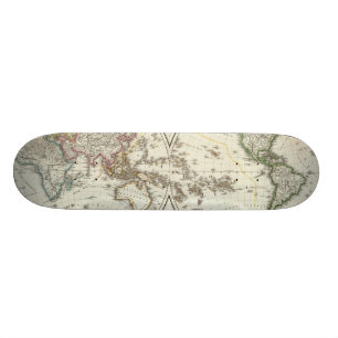 Skate Mapa do atlas de Paris
