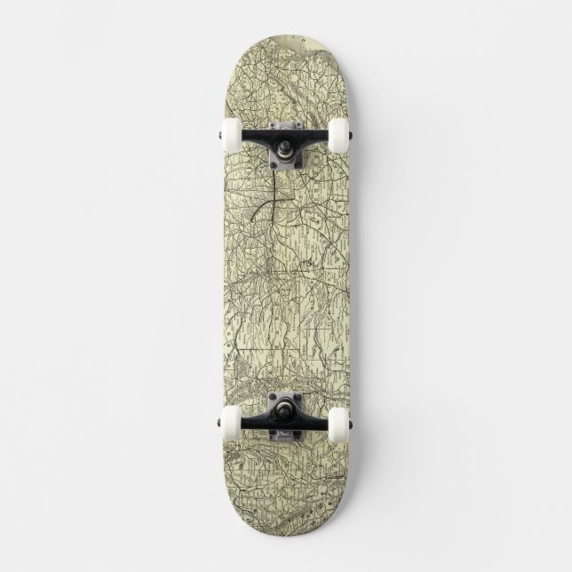 Skate Mapa Ohio e estrada de ferro de Mississippi (Frente)