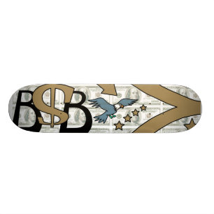 Skate Máquina de papel/Brown/cinza
