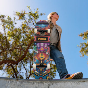 Skate Máquina de Pinball Purple Power