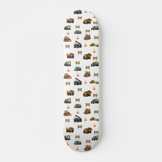 Skate maquinaria de construção (Frente)