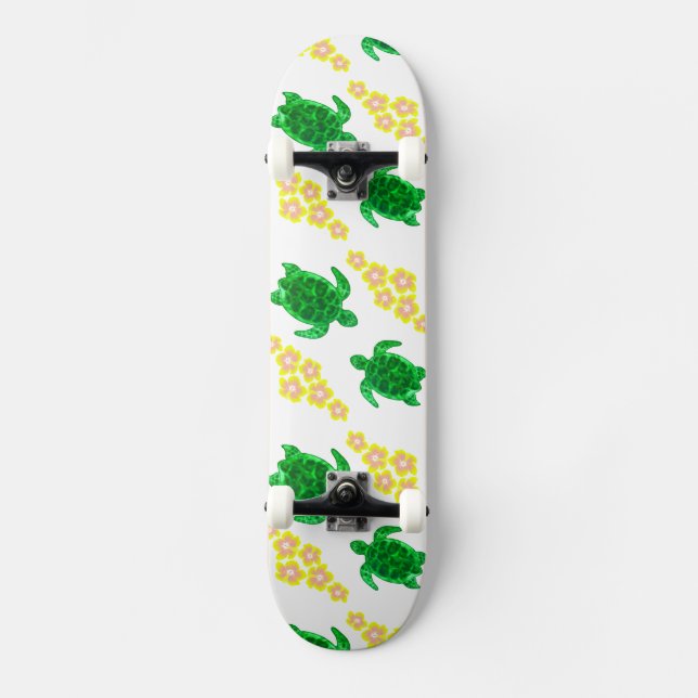 Skate Mar verde Turltes (Frente)