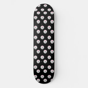 Skate Marca comercial personalizável profissional preto